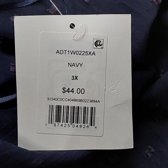 Ruffle Off the Shoulder Dress | 89th + Madison | 3X - Picture 9 of 11